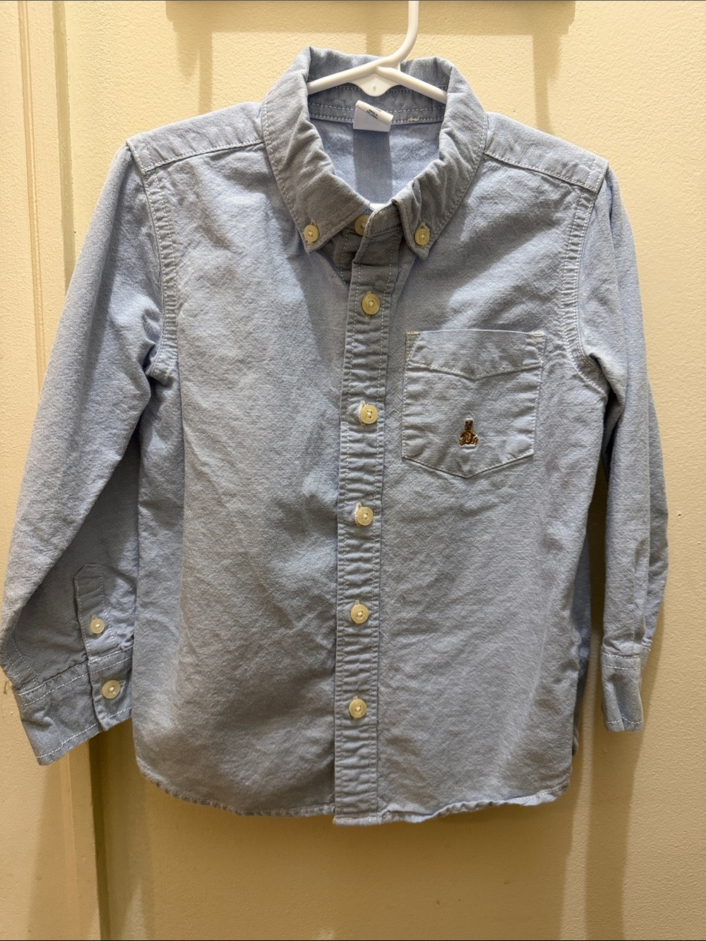 GAP Light Blue Boys Oxford Button-Down Shirt